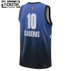 Maillot Enfant All-Star 2023 Team 1 Domantas Sabonis 10 Nike Bleu Swingman